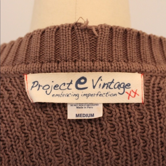 Project vintage distressed duster cardigan - Picture 2 of 2